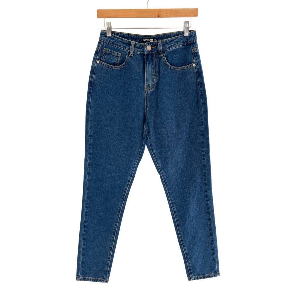 Boohoo High‎ Waisted Mom Jeans Size 2